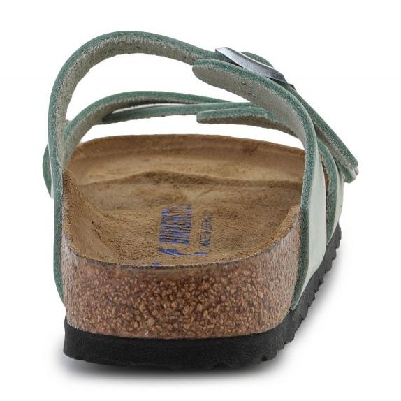 Vstřikované nýty Birkenstock Franca Matcha Slippers W 1024267 zelený 3
