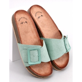 Skluzavky se sponou Darke Verde zelený 1