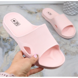 Dámské pěnové pantofle růžové News 2520 růžový 5