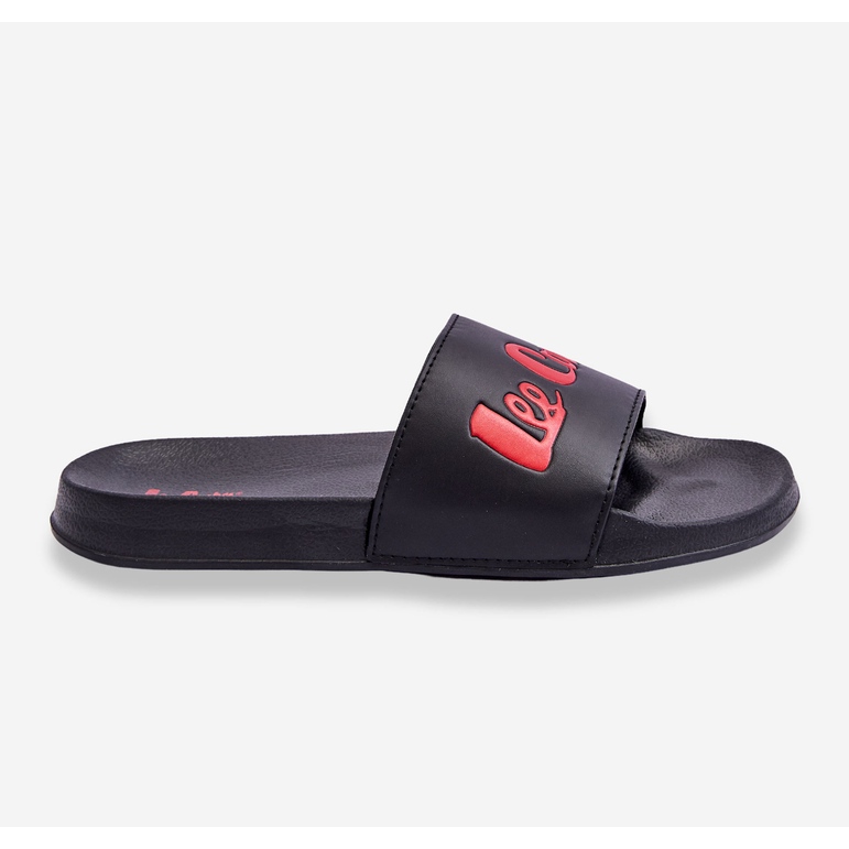 Pánské Lee Cooper LCW-23-42-1730 světlé pantofle černo-červené černý 1