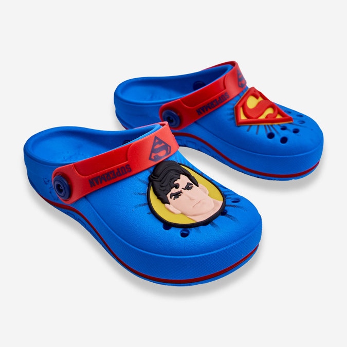 Zaxy Dětské Crocs Superman Grendene Kids JJ385004 Modré modrý 2