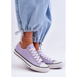 Dámské klasické nízké tenisky Purple Vegas fialová 1