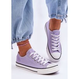 Dámské klasické nízké tenisky Purple Vegas fialová 2