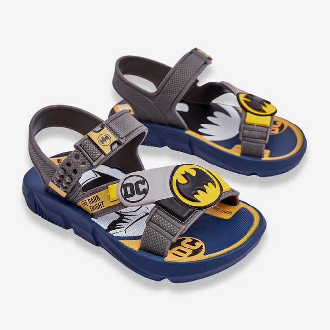 Dětské sandály Batman Grendene Kids JJ385049 Grey šedá 1