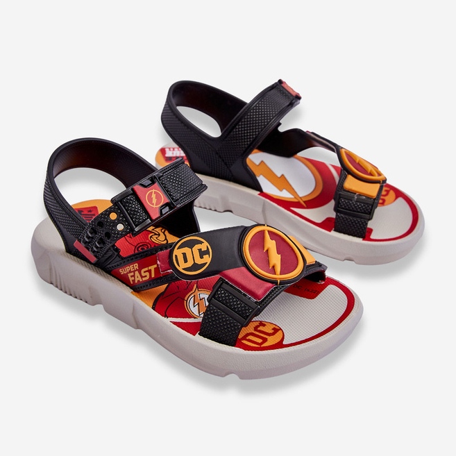 Dětské sandály Flash Grendene Kids JJ385051 Red černý 2