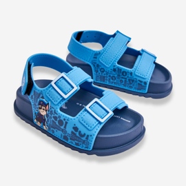 Dětské sandály Paw Patrol Grendene Kids JJ385017 Modré modrý 2 Dětské sandály Paw Patrol Grendene Kids JJ385017 Modré modrý 2