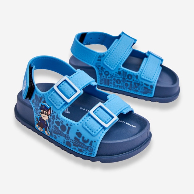 Dětské sandály Paw Patrol Grendene Kids JJ385017 Modré modrý 2 Dětské sandály Paw Patrol Grendene Kids JJ385017 Modré modrý 2