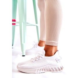 Dámská sportovní obuv, Materiál, Bílá bílý 4