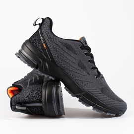 Šedá pánská textilní sportovní obuv DK 1 Šedá pánská textilní sportovní obuv DK 1