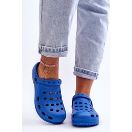 Flameshoes Dámské modré pantofle Eva Foam modrý 1